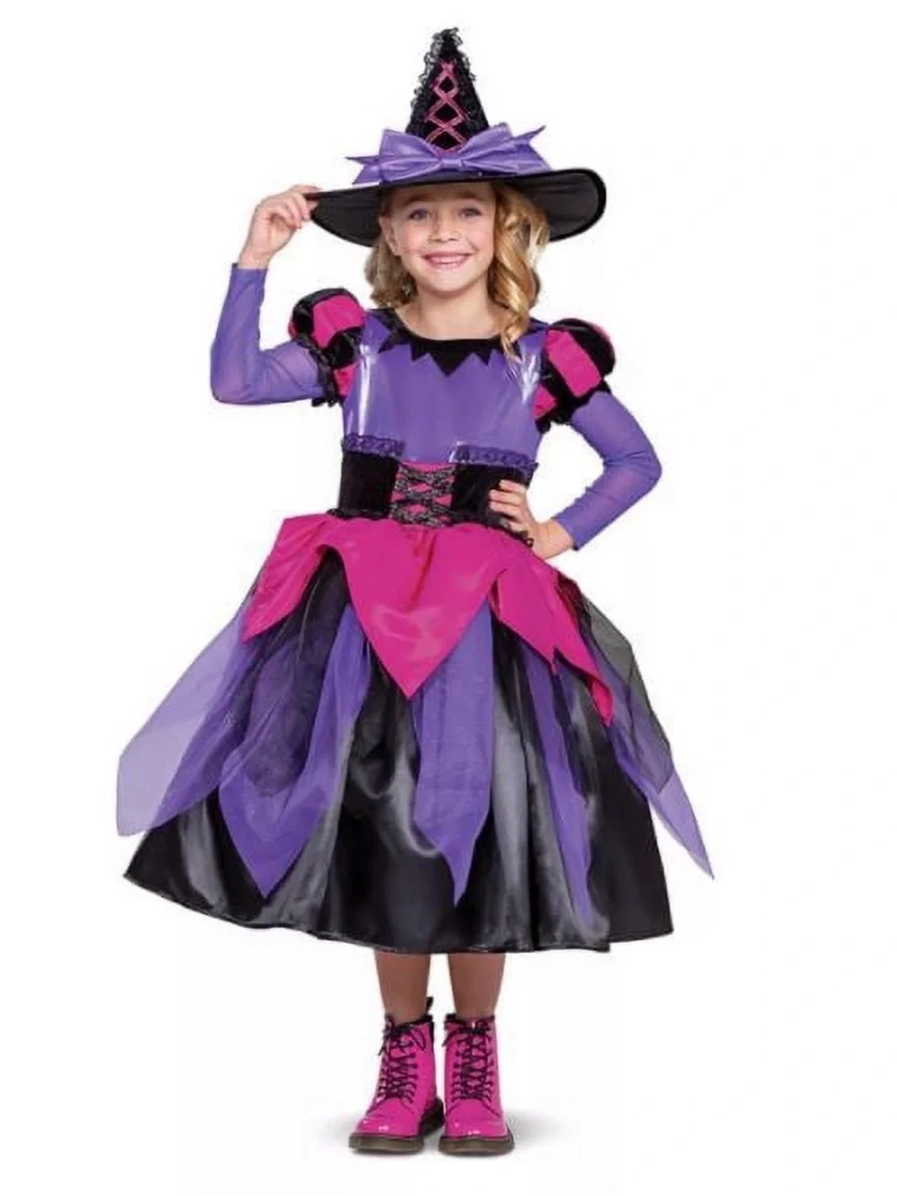 MEMBER’s MARK WITCH 🧙 DELUXE GIRL COSTUME SIZE SMALL (4-6X) 🌟NWT🌟